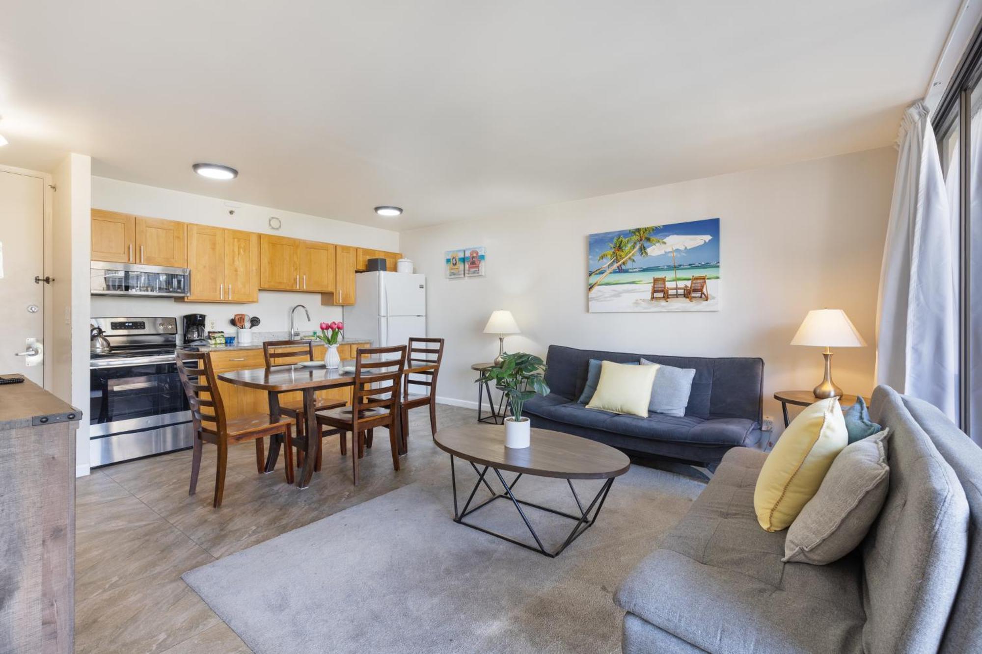 Light & Airy 8Th Floor Ocean View Condo With Lanai Condo Хонолулу Екстериор снимка